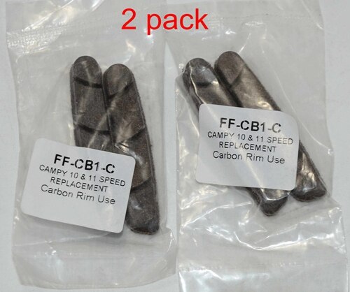 Corky – plaquettes de frein pour jantes en carbone, pour vélo, protection: 2 packs campy