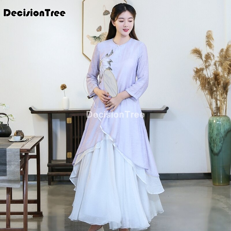 2022 Chinese Jurk Cheongsam Chinese Jurk Voor Vrouwen Party Qipao Streetwear Vestidos Aziatische Kleding Chinese Trouwjurk