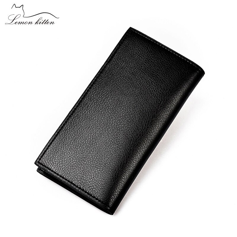 Men Wallet Male Purse Soft Business Large Capacity Car Key Holder Purse Wallet Clutch Bag For Men