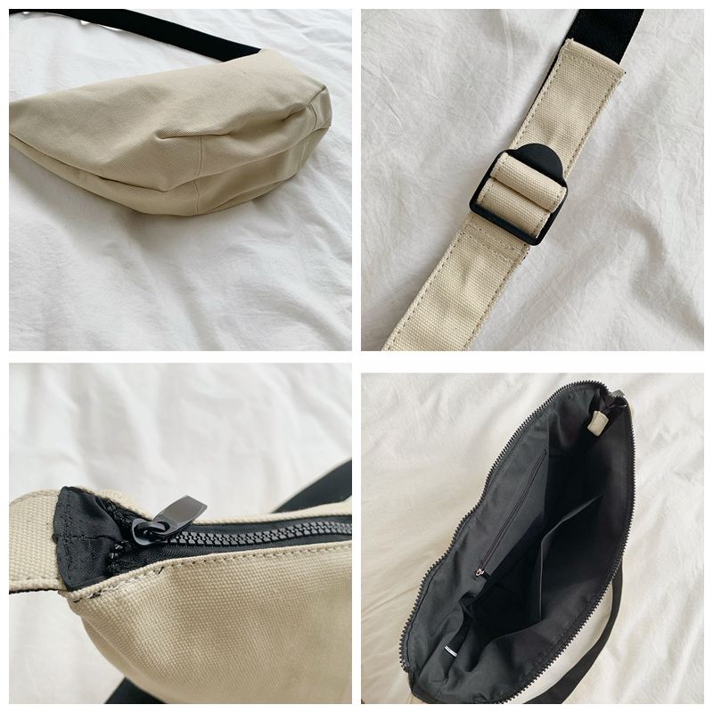 Dorywczo płótno Hobos Crossbody torby dla kobiet kluska kształt torba na ramię pani duża pojemność Tote kobieta torba duża torebka