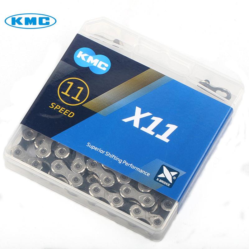 Kmc ketting x8 x9 x10 x10sl x11 x11sl goud zilver ketting mtb road fiets voor shimano ketting 8 9 10 11 SPEED 116L chain fiets: x11