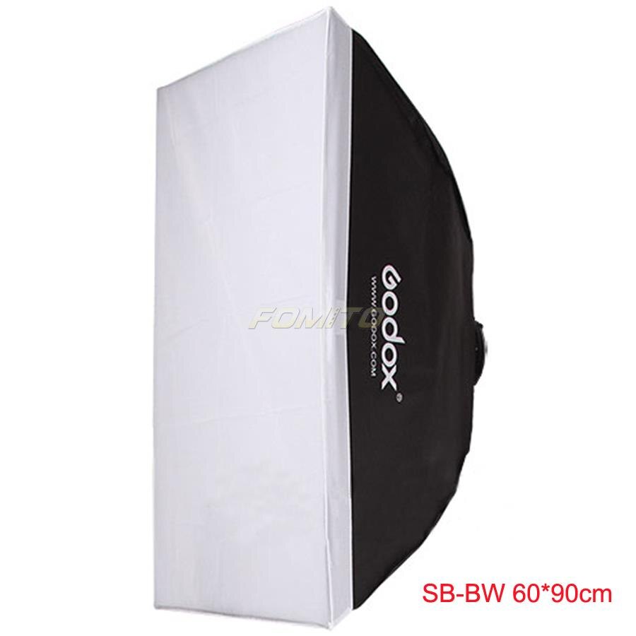 Godox 60*90Cm Softbox Professinal Fotografie Softbox Voor Photo Zonnekap Fotografie Studio Nodig Accessoires