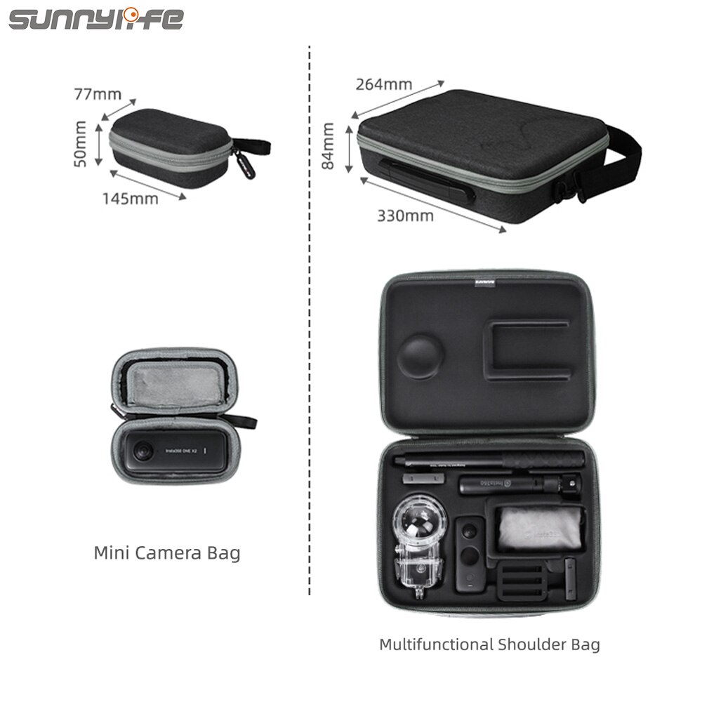 Insta360 One X2 Case - Portable Hard Bag for Insta360 One X/X2 Camera Accessories