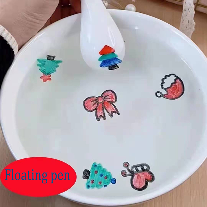 Marcadores mágicos que cambian el Color dibujo marcador de pizarra marcadores de tinta flotante suministros de pintura marcadores para niños pluma de fieltro YB001