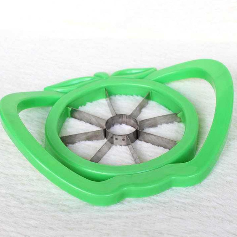Large Apple Cutter Multi-Function Stainless Steel Coring with Handle Fruit Slicer Kitchen Cutting Tool