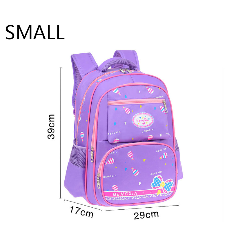 Sacs d'école pour enfants pour filles école primaire enfants sac à dos princesse enfant sacs d'école sacs orthopédiques grande capacité: small purple
