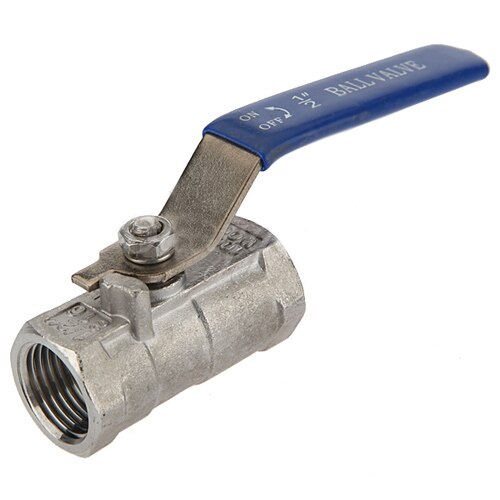 JFBL 1/2" Lever Female/Female Ball Valves Long Handle 316 Stainless Steel WOG1000