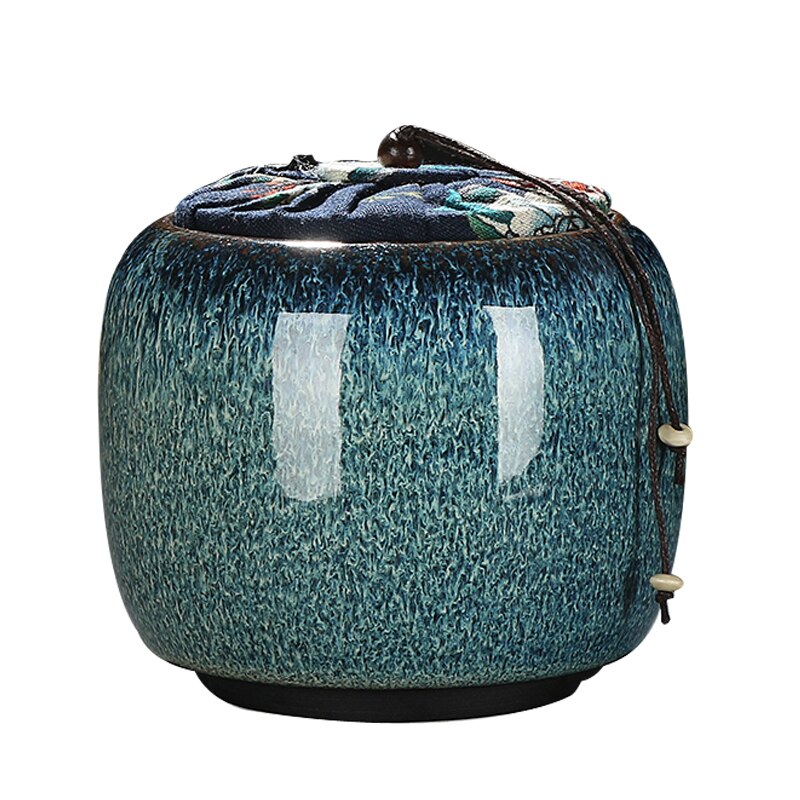 JIA-GUI luo cerâmica caixa de chá caixa de armazenamento frutas secas café feijão tanque de armazenamento cerâmica jar vasilha conjunto recipiente d114
