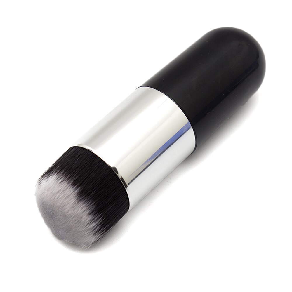 1pc draagbare concealerkwasten make-upkwasten blush poeder make-upkwasten ronde kop brochas foundationkwast met net