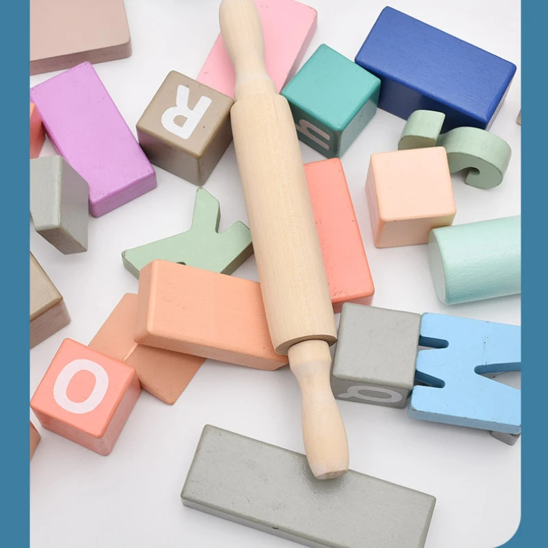 Mini madeira maciça rolando pinos, madeira natural rolando, acessórios de cozinha, ferramentas de cozimento, artesanato