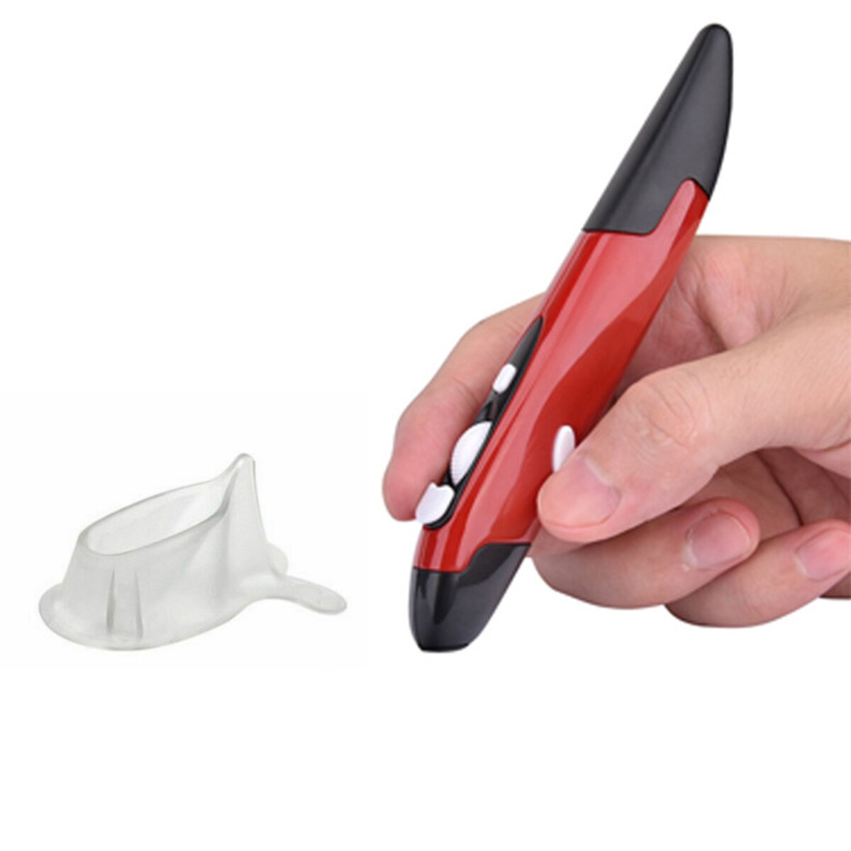 SOONHUA Optical Pen Mouse USB Wireless Pen Mouse Pocket Handwriting Pen Mouse With USB Receiver And Stand For PC Laptop