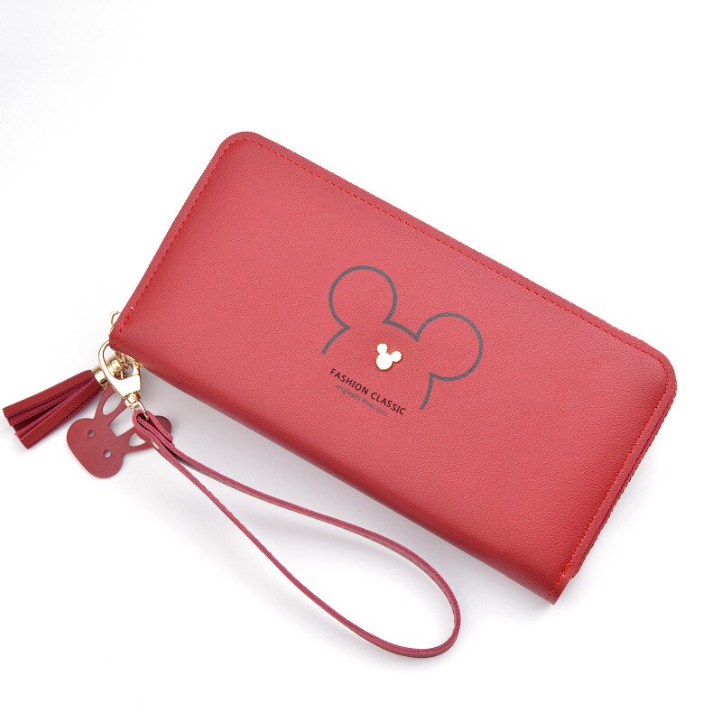 Torebka długi portfel damski nowe japońskie i koreańskie modne torby na telefon komórkowy duże rozmiary zmień kutas zamek błyskawiczny torebka damska