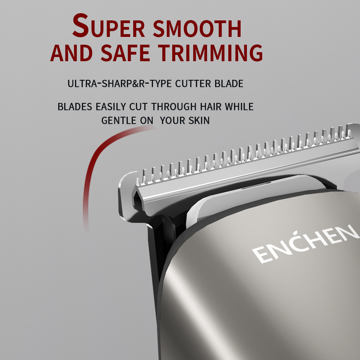 ENCHEN Beardo 2 rifinitore elettrico multifunzionale Testa di taglio tipo R 8000PRM Motore a velocità ad alta frequenza Batteria al litio da 1200 mAh