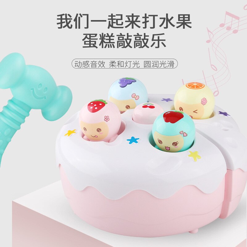 Børns elektriske kage spiller hamster tidlig uddannelse musik forælder-barn spædbarn baby 1-3 år gammelt legetøj