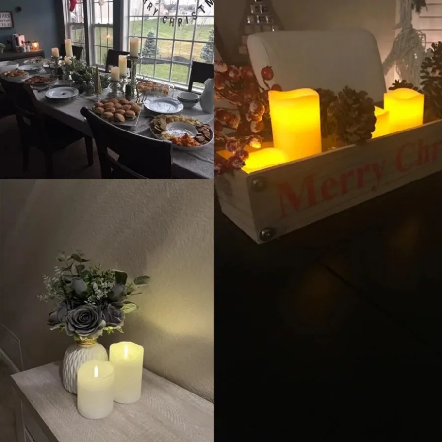 Lampe à bougie électrique LED, sans flamme, alimentée par batterie, pour décoration de mariage, fournitures de fête d'anniversaire