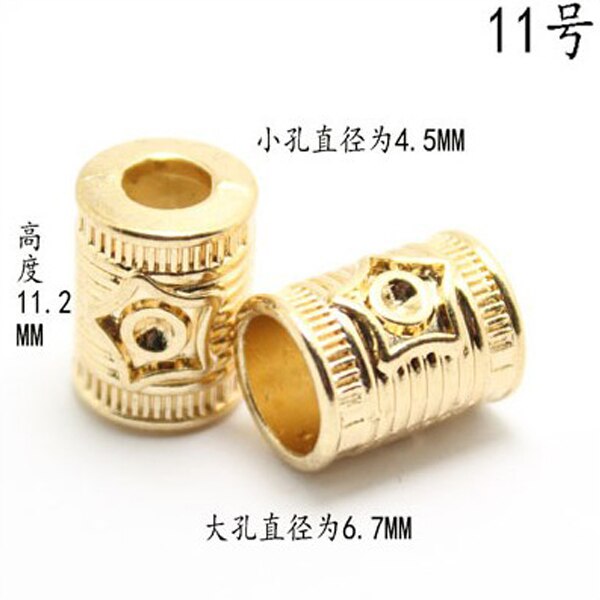 Boucle de suspension en métal de , corde à porter, cordon décoratif, verrouillage du point d'extrémité du cordon, accessoires pour vêtements de bricolage multi-styles, 100 pièces: NICKEL