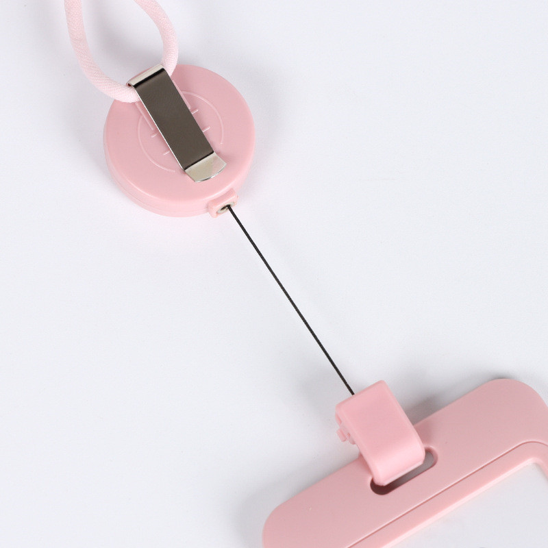Credential Holder Retractable Badge Holders Adjustable Card Holder Pendant for Cards Removable Reel Holder Simple Accessories