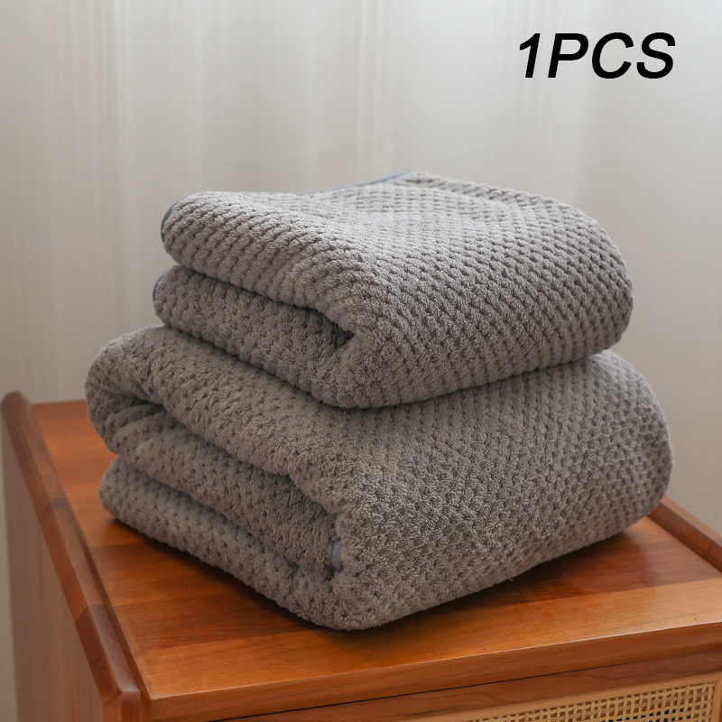 Coral Fleece Towel Bath Towel Quick and Easy to Dry Soft Absorbent Towels Bathroom Hotel Eco-Friendly Beach Towel For Home