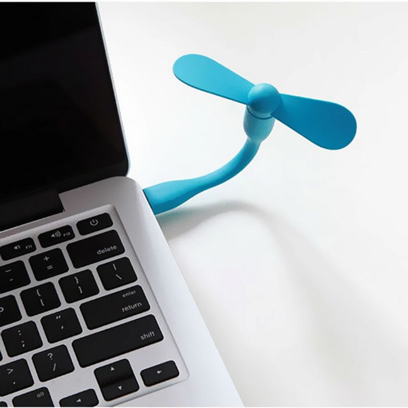 SIANCS Mini Cute Portable Flexible USB Fan Bendable removable USB Gadgets Low power for Powerbank for PC for laptop For OTG