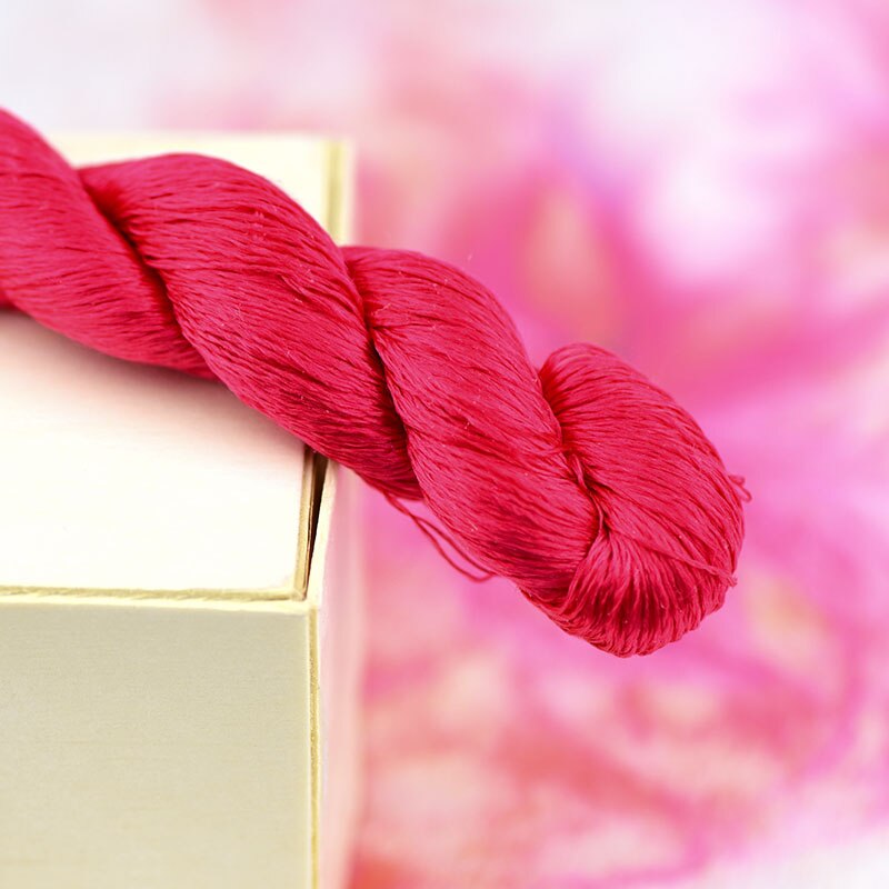 silk embroidery thread / 100% silk thread /hand embroidery embroider cross stitch/pink series/8 gradient colors: 6