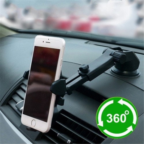 Universele Zuignap Auto Telefoon Houder Auto Voertuig Dashboard Voorruit Stand Beugel Ondersteuning voor Mobiele Interieur Accessoires