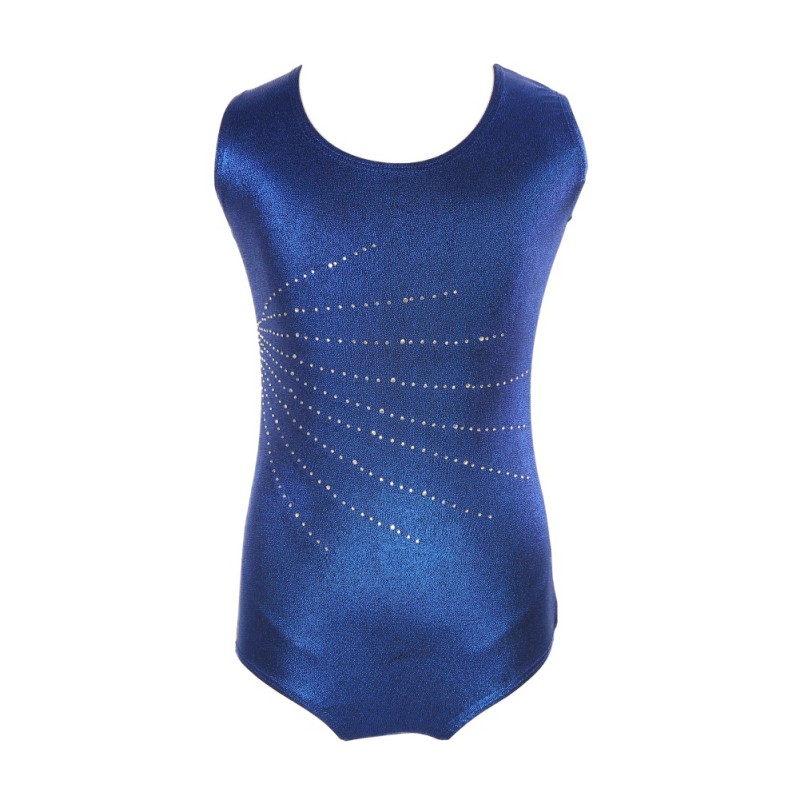 5-14Y Kids Girls Bling Ballet Gymnastics Leotards Unitards Gymnastics Jumpsuit Dancewear Team Basic Leotard