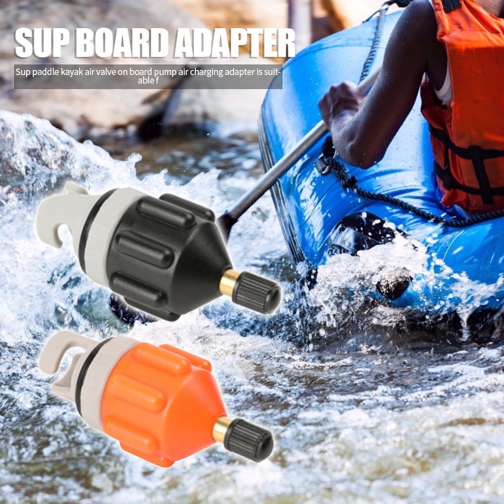 Ruderboot Luft Ventil Adapter Nylon Aufblasbare Pumpe Adapter für sup Gremium Kajak Zubehör