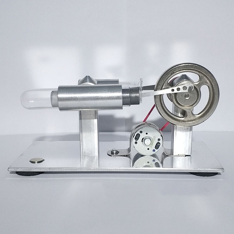 Gtbl mini stirling motor ekstern forbrændingsmotor mikrogenerator fødselsdag dampmaskine model videnskab og uddannelse t