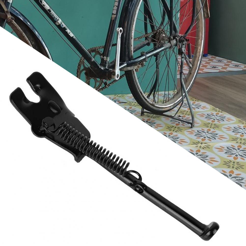 Pata de cabra de bicicleta antielástica para niños, soporte de estacionamiento lateral de acero sin deformación para ciclismo de carretera