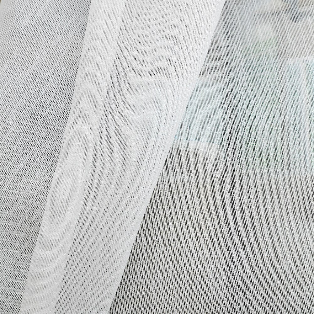 1pcs Modern Windows Tulle Curtains Simple Translucent Screening Yarn Drapes Panel Sheer for Living Room Bedroom Bathroom