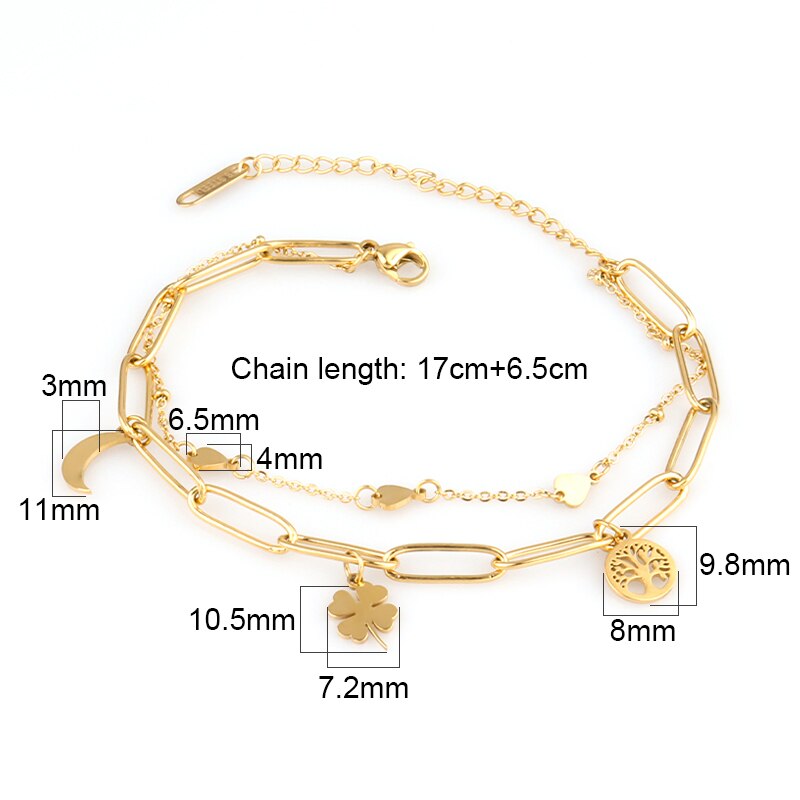 punk charm bracelet handcuffs bracelet lock bracelet pendant thick chain bracelet for women stainless steel bracelet