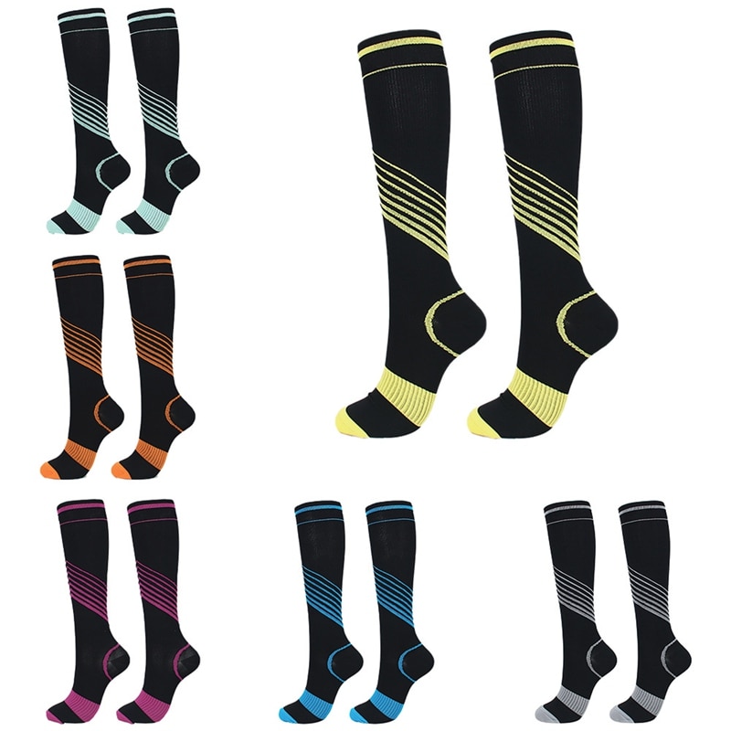 Compression Socks compression socks for varicose veins Women Men Varicose Veins Leg Relief Pain Knee High Stockings