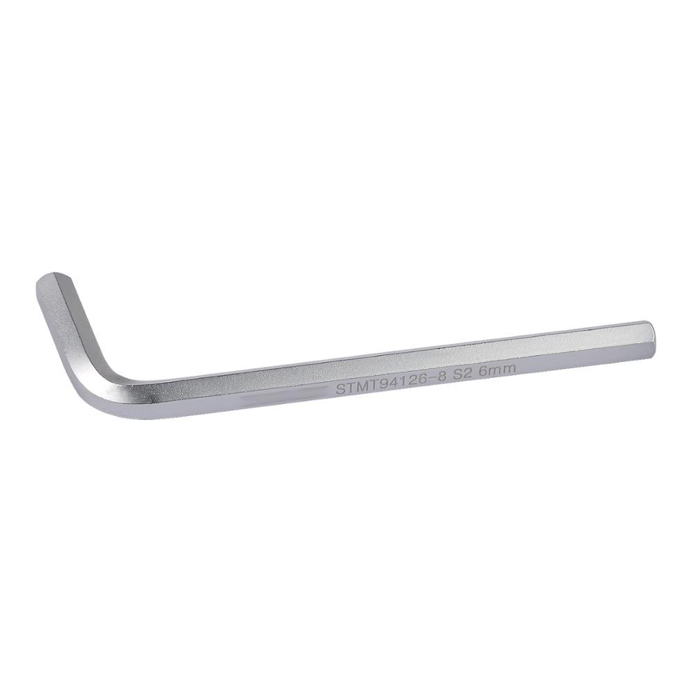 Hex Wrench Allen Wrench 3mm 4mm 6mm Metric size Alloy steel Wrench Short Arm Tool: 6mm