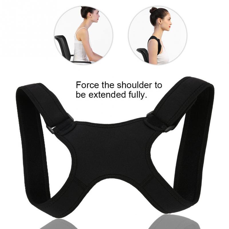 Wervelkolom Houding Corrector Bescherming Terug Schouder Houding Correctie Band Bultrug Rugpijn Relief Corrector Brace