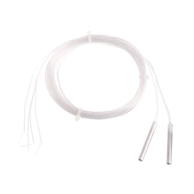 2x 2m PT1000 Probe 4mm*30mm RTD Platinum Resistance Sensor 2 Wires Thermocouple