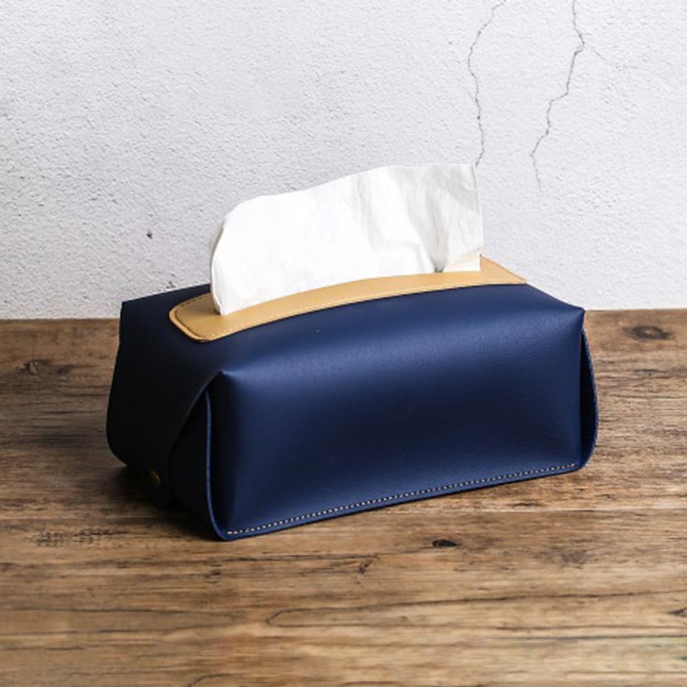 Household Tissue Box Holder Napkin Box Folding Waterproof Tissue Case Tissue Holder boite a mouchoirs коробка для салфеток