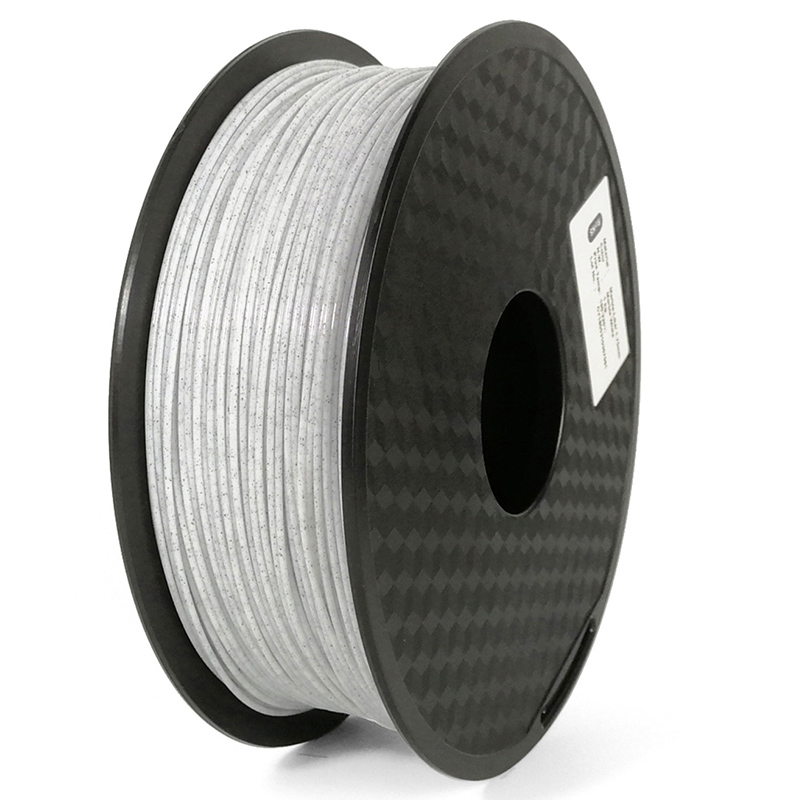 Filament plastique pour impression 3d, consommable d&#39;imprimante en Pla, effet marbre, poids 1kg, 75mm: Default Title