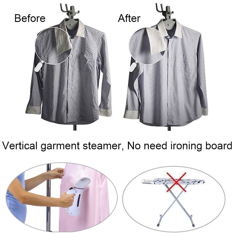 Garment Steamer Portable Clothes Steam Iron for Travel and Home Powerful Brush Ironing Handheld Remove Wrinkles steam 220V /110V