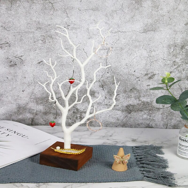 Sieraden ketting ringen hertenstandaard display organizer houder showrek boomopslag sieraden organizer