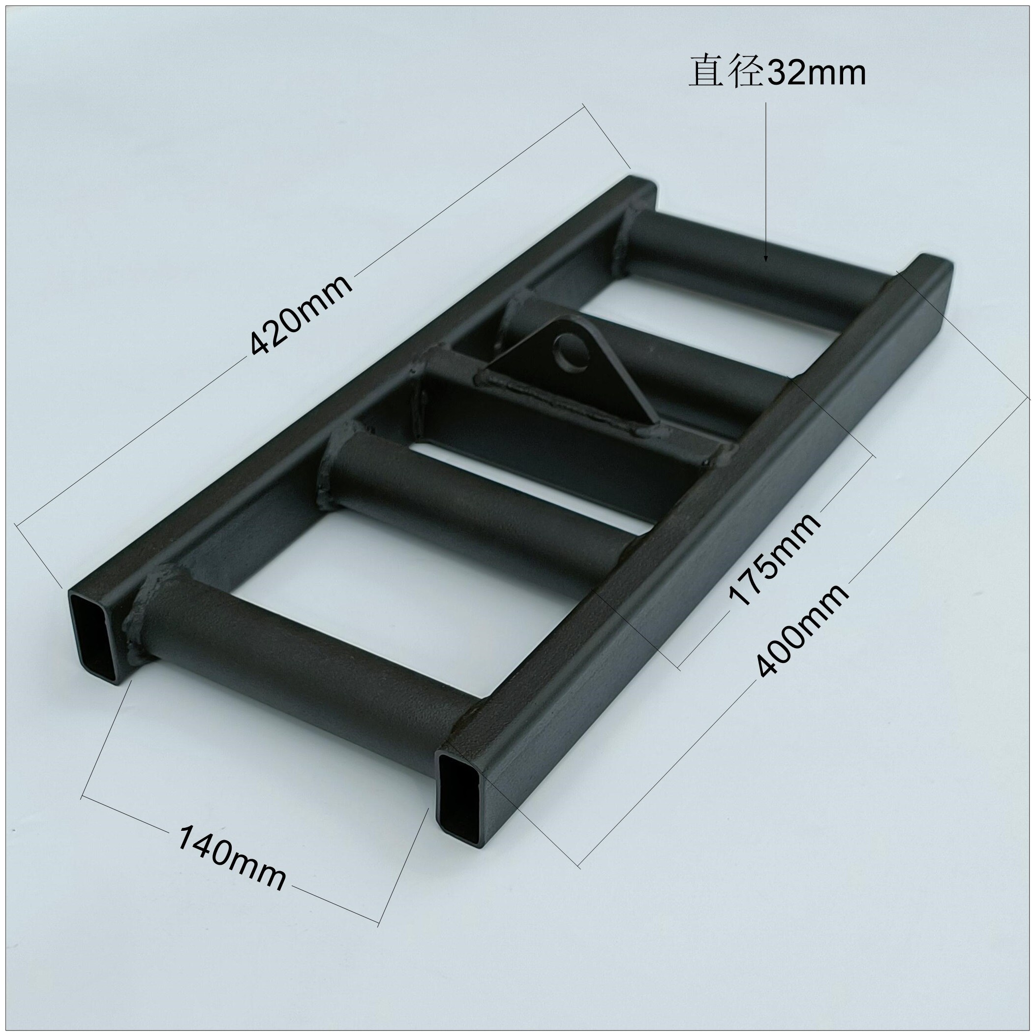 Frame Lat Pull Down Handle Grips Fitness Pulley Cable Machine Rowing Bar Attachment Biceps Triceps Workout Back Blaster Equipmen