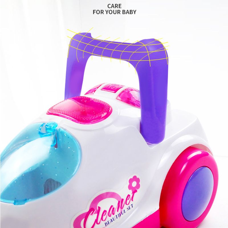 Children's Electric Mini Vacuum Cleaner with Real Working Function USB Charging Kids Educational Toys