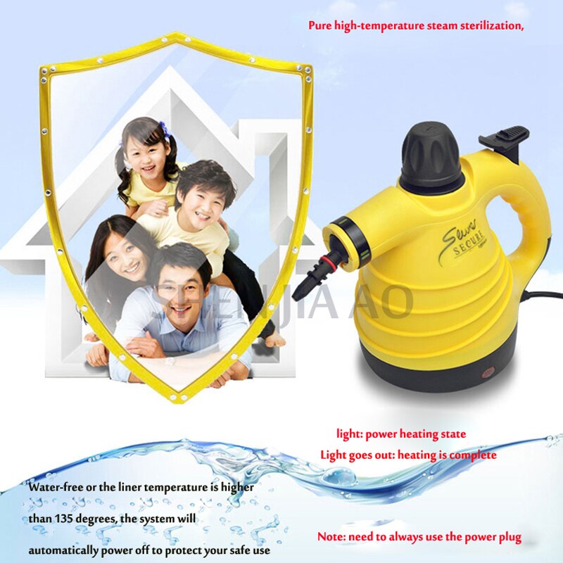 HD-168 High temperature hand held pressure steam cleaning/cleaner Appliances kitchen range hood air conditioner household 220V