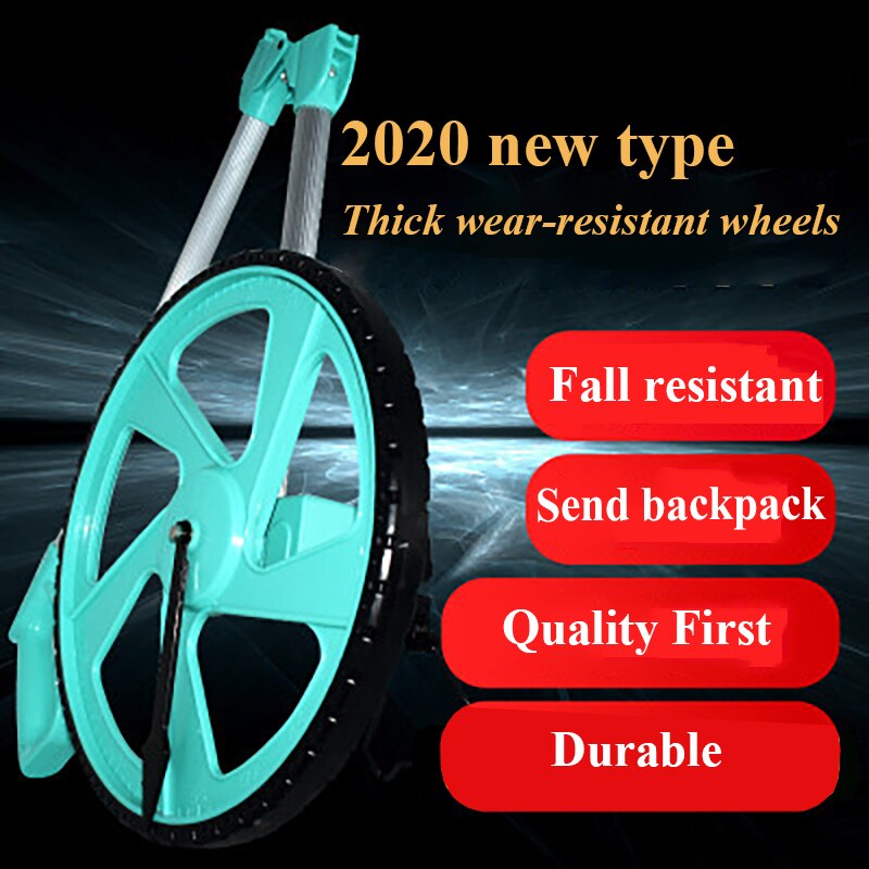 Classic Digital Display Measuring Wheel Handheld Wheel Range Finder Mechanical Measuring Distance Measure Wheel Measuring Tools