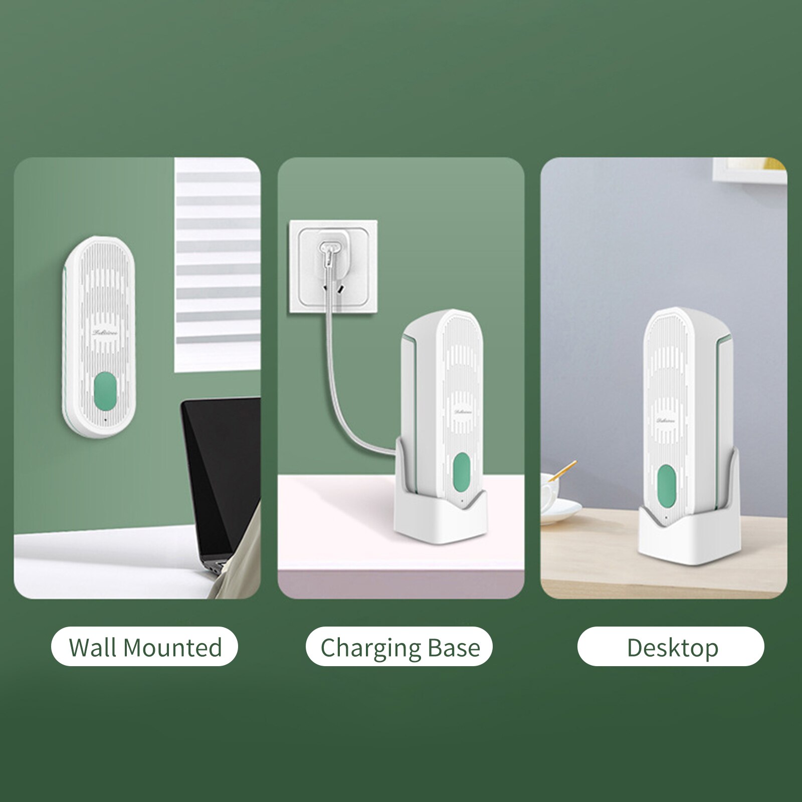 Distributeur automatique de désodorisant mural en aérosol, Rechargeable par USB, pour la maison, la chambre à coucher, la salle de bain et le bureau