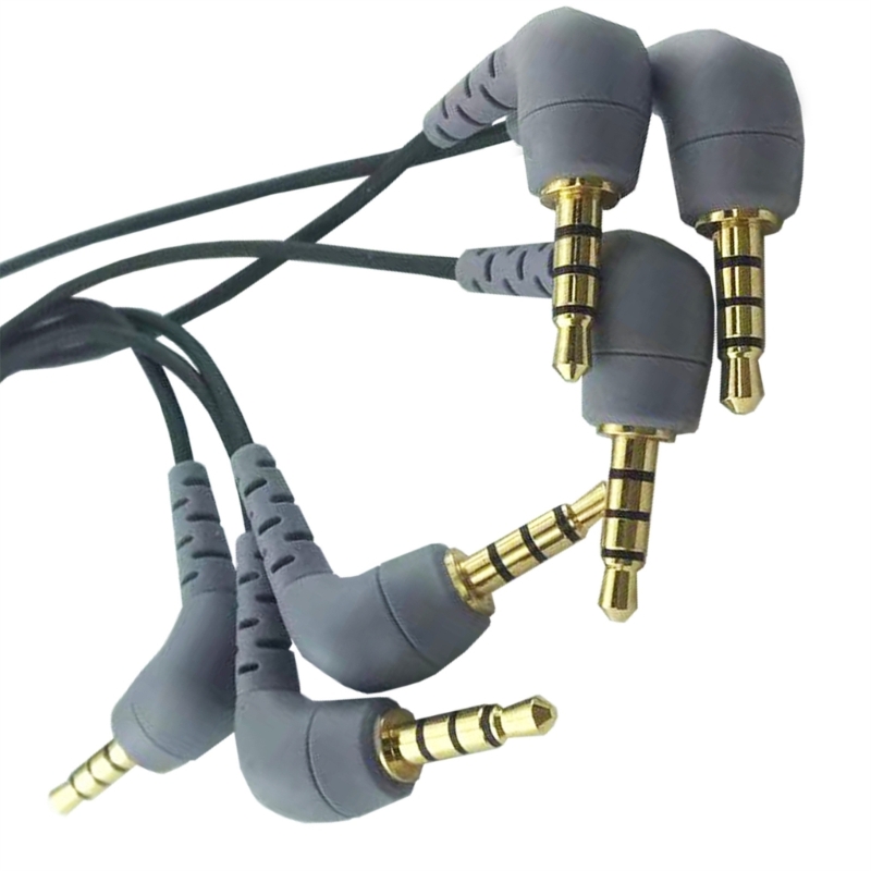 Adaptador de Cable de micrófono de 3,5mm a TRRS, adaptador hembra de 3,5mm para grabación de cámara de micrófono RODE SC3/SC4