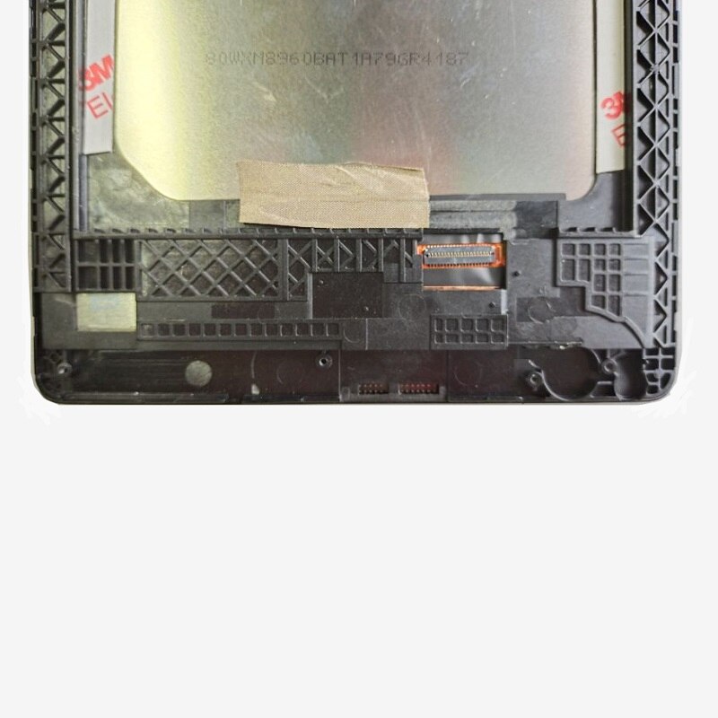 100% testado para lenovo tab 2 A8-50 A8-50F A8-50LC display lcd e sensores digitador da tela de toque assembléia completa com painel quadro