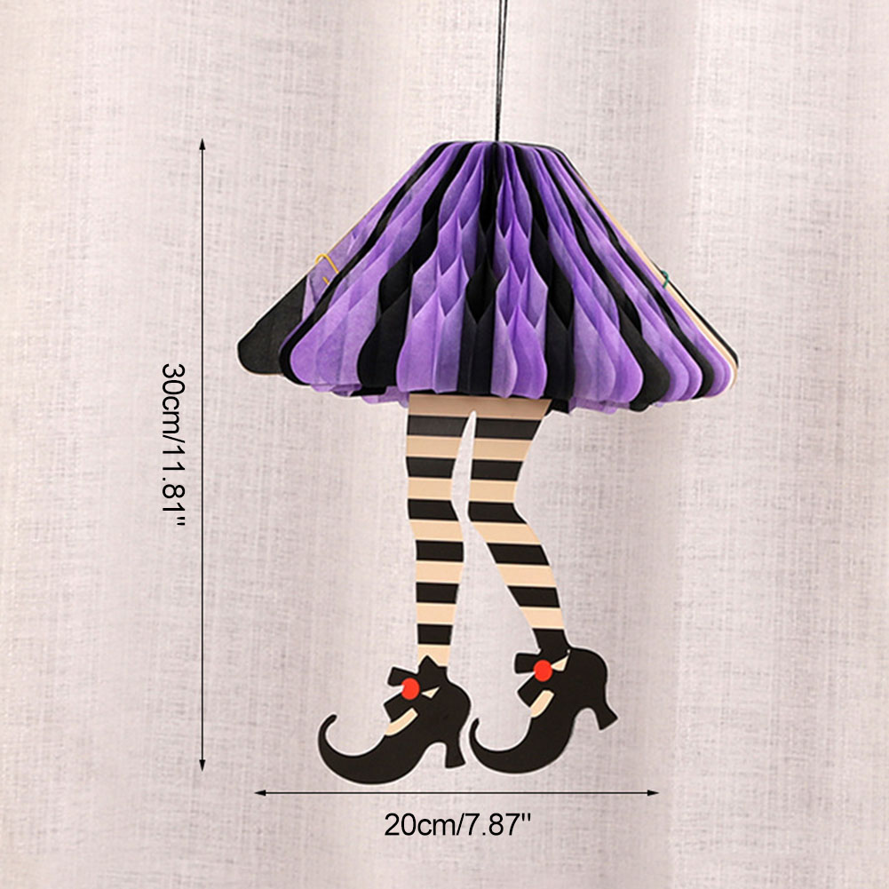 Halloween Hexe Beine Socken DIY Handwerk Hexen Stiefel Halloween Party Hängen Dekorationen Partei Liefert