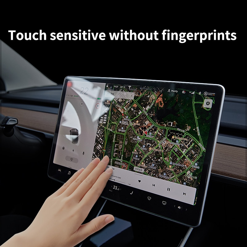 Tempered Glass for Tesla Model 3 Y Center Screen Model 3/Y 15" Touchscreen Protector Film For Tesla Model3 Screen Protecto
