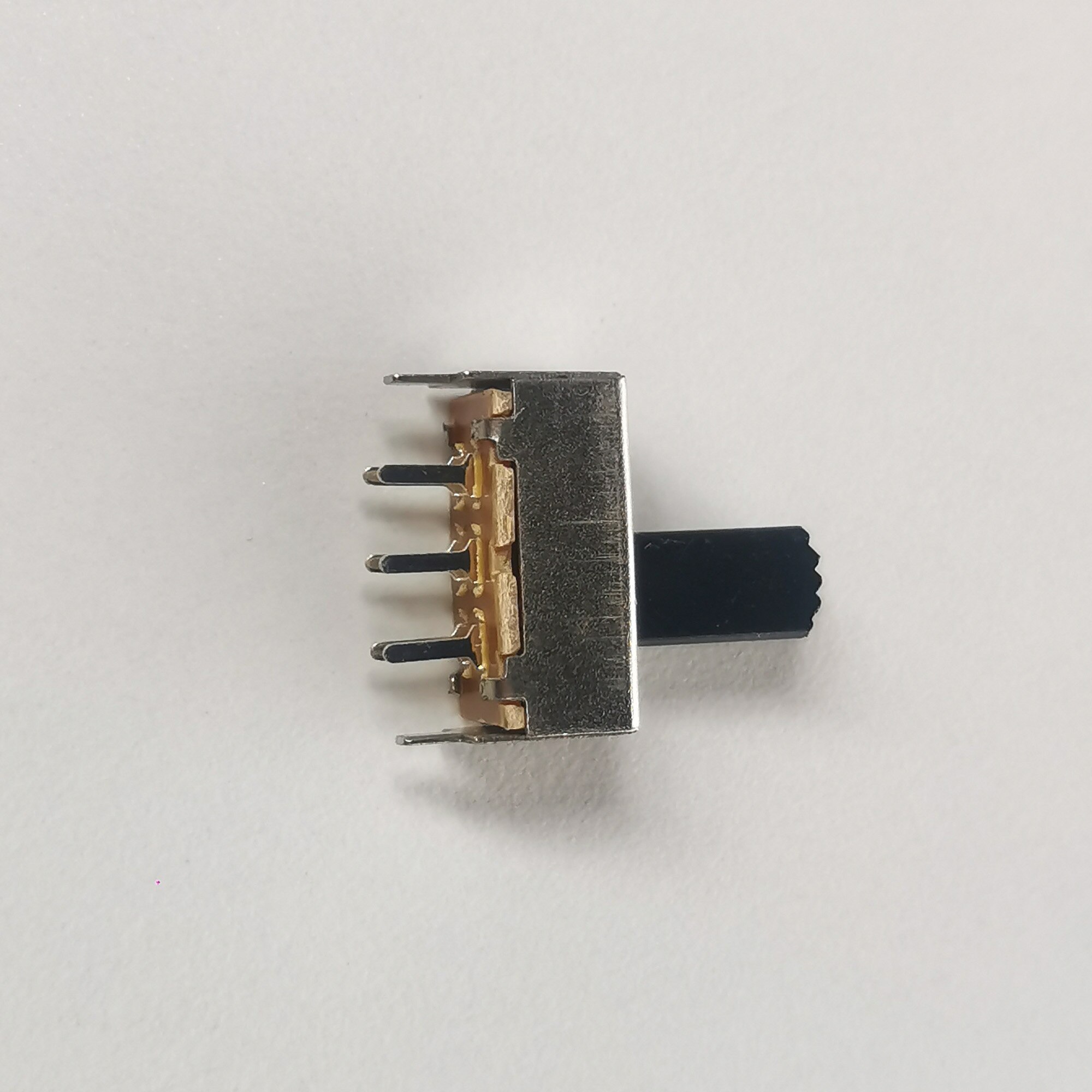 10PCS/Lot 6 pin Slide Switch Toggle Switch slide switch Vertical Switch Lever Switchs SS22F06G10 2P2T Ex-factor price