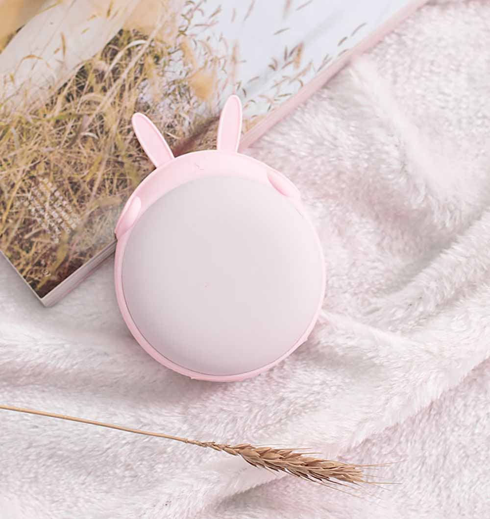 6-8h 6000mAh 4 In 1 USB Rechargeable Electric Hand Warmer Double-Side 0.8s Heating Mini 5V Long-Life Pocket Power Bank Warmer